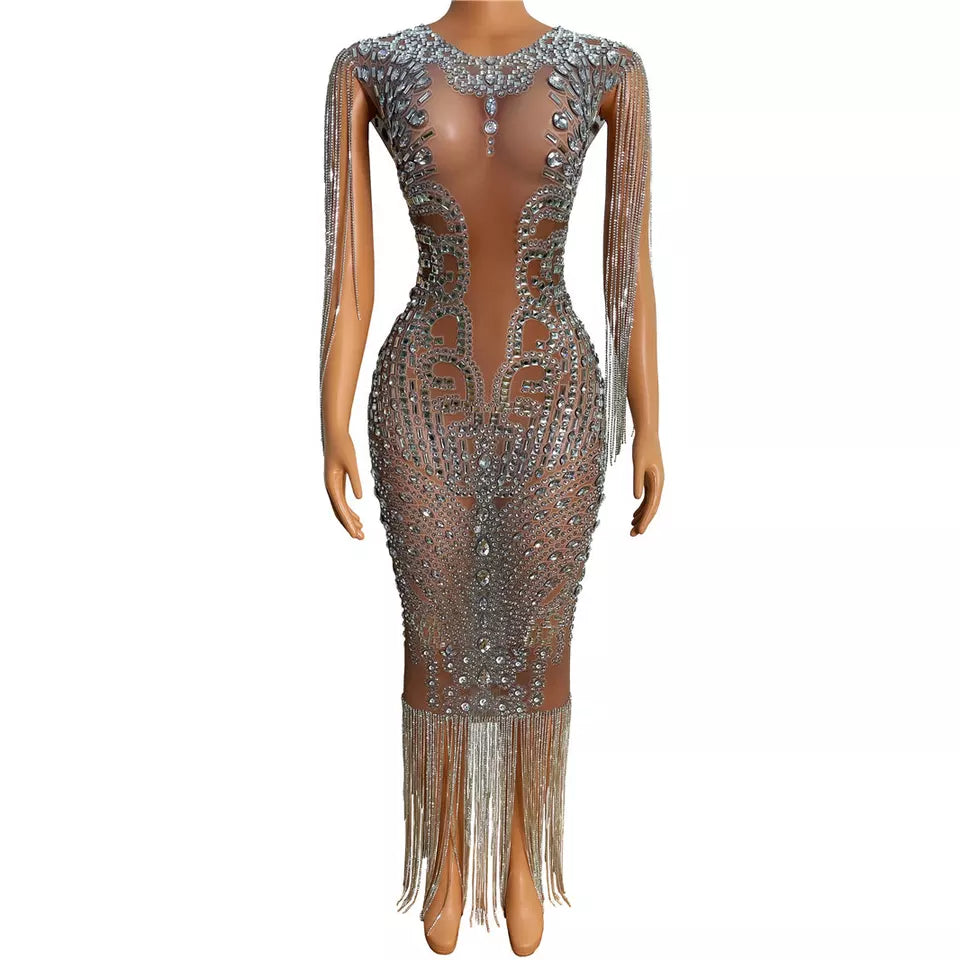 Vintage Crystal Beaded - shadzvern Vintage Crystal Beaded - shadzvern