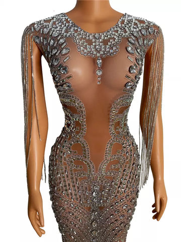 Vintage Crystal Beaded - shadzvern Vintage Crystal Beaded - shadzvern